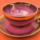 1960s Ceramic Breakfast Cup / Saucer in the Vallauris Style