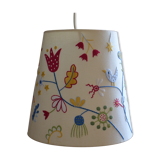 Fabric lampshade