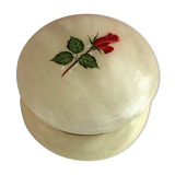 Artisanal alabaster boître white Spain