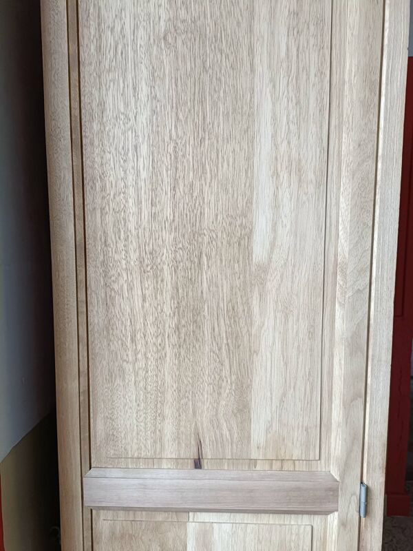Armoire bibliothèque vitrée rénovée