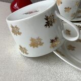 Tasses à thé Limoges Marcel Chaufriasse