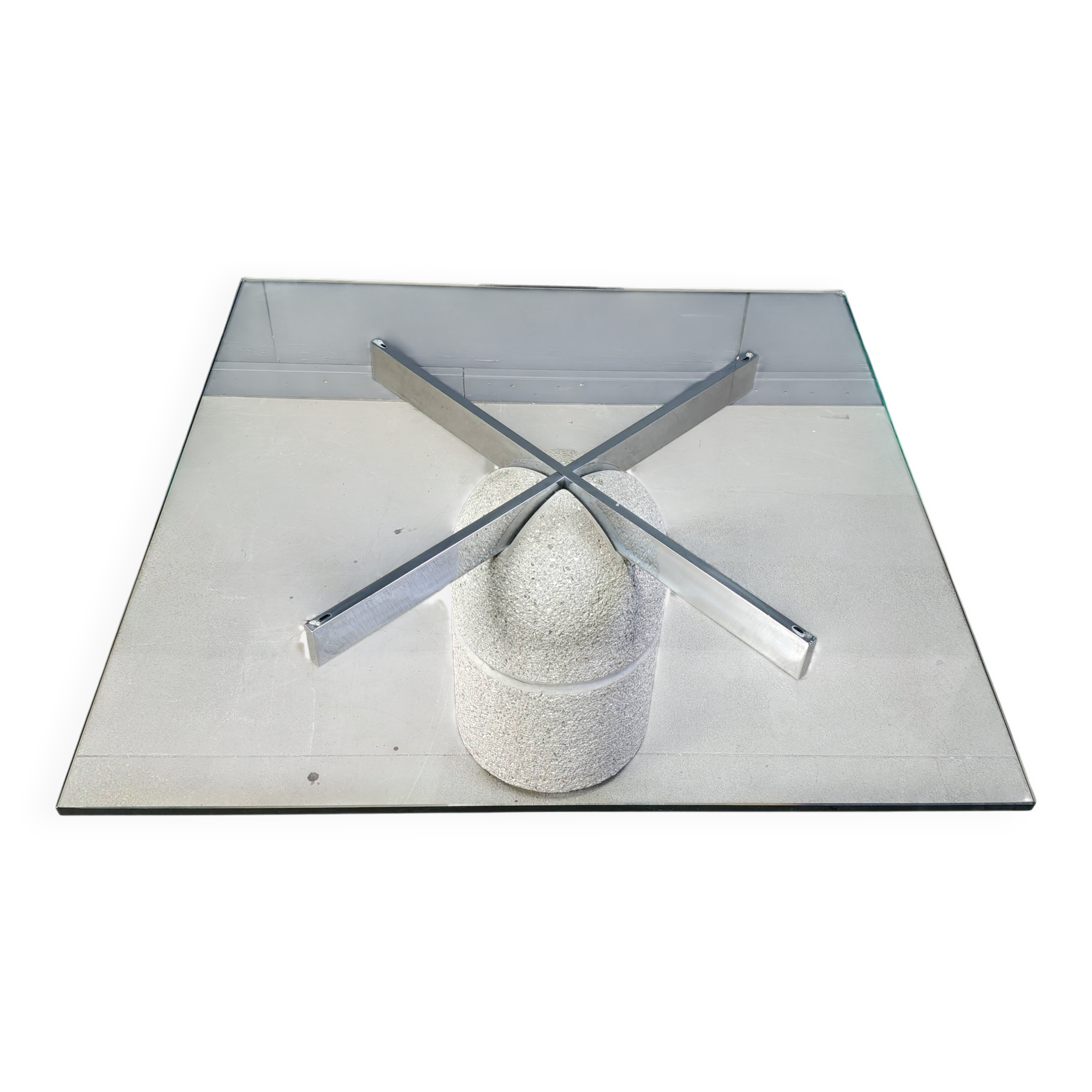 Giovanni Offredi "Paracarro" Dining Table for Saporiti, 1970s