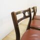 Dining room set in rosewood with table and 4 chairs, 1960s.