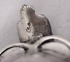 2 solid silver ashtrays, Brazil, 2 pieces of 1000 Reis 1859 + 1860.
