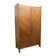 1950s Mid-Century Modern oak wardrobe with 2 doors and 2 drawers.