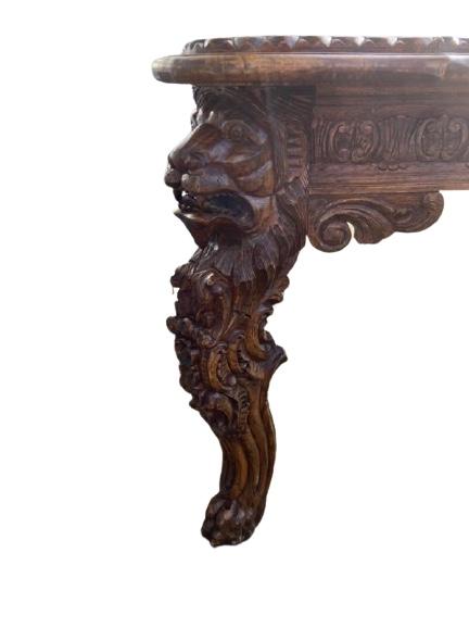 large Renaissance-style table