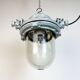 Grey Industrial Cast Aluminium Explosion Proof Light, 1970s