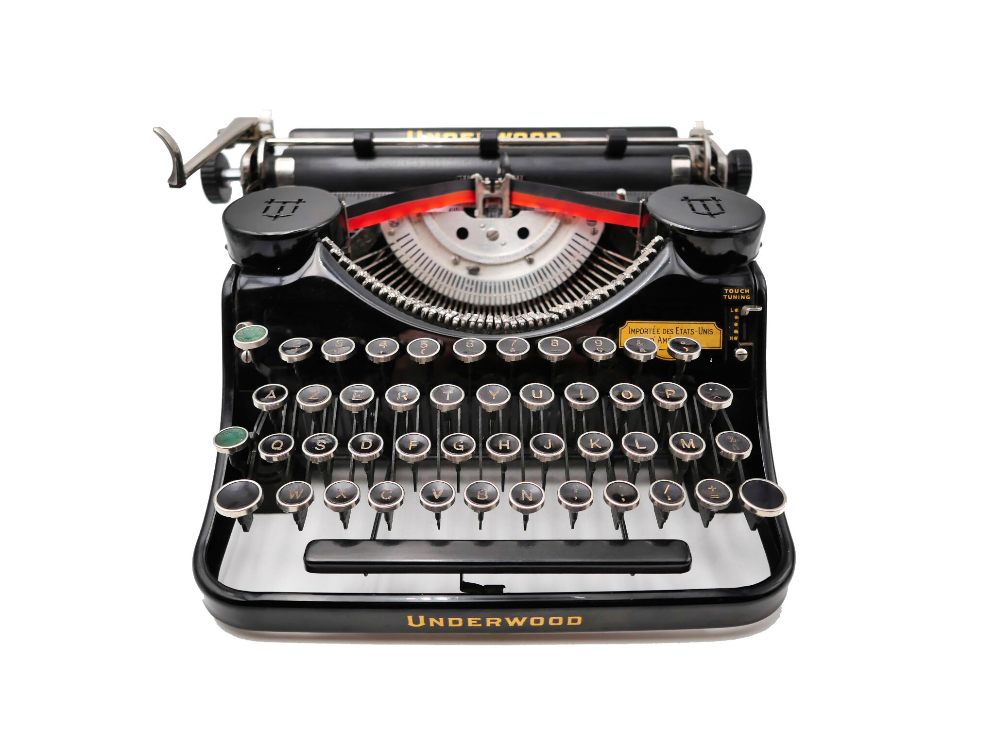 Underwood universal black typewriter revised ribbon new 1935