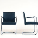 Paire de fauteuils Walter Knoll édition Ligne Jason modèle 1519