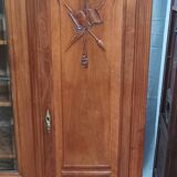Louis XVI walnut bookcase