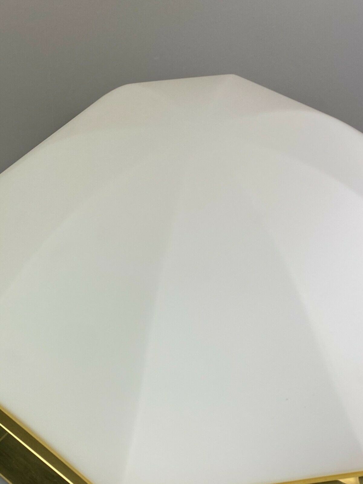 70s Limburg Glashütte Plafoniere ceiling lamp glass space design lamp 70s