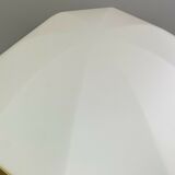 70s Limburg Glashütte Plafoniere ceiling lamp glass space design lamp 70s