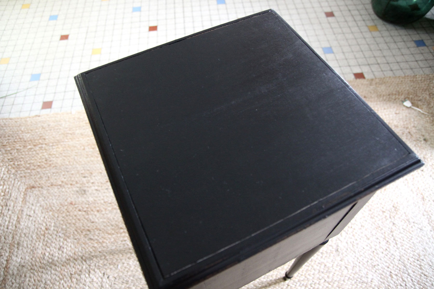 Black bedside Henri II