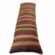 Vintage turkish kilim cushion cover , 120 x 40 cm