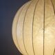 Large Goldkant Cocoon pendant lamp, Germany, 1960s
