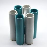 Interlocking ceramic vases by Enzo Bioli for Il Picchio, 1970s.