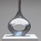 Metal soliflore vase, 1980s