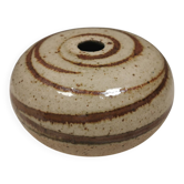 Beautiful ball vase Danish and from the 1980s.