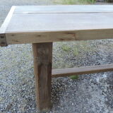 19th century beech farm table