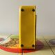 Stube - old household scale in yellow enameled metal - force 10