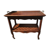 Louis XV style rolling dessert trolley