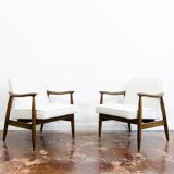 Mid-century armchairs GFM-87 by J. Kędziorek, GFM, Poland, 1960s, set of 2