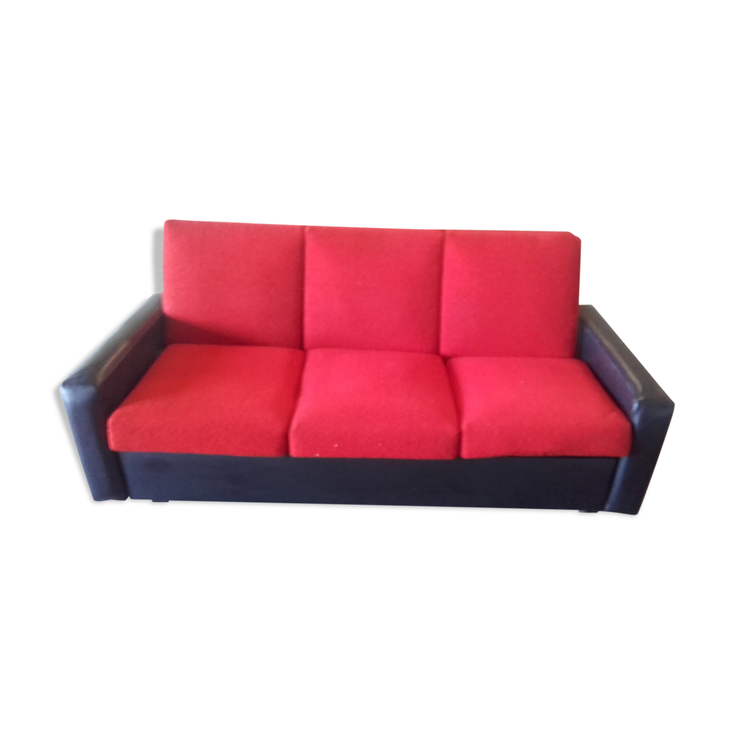 Sofa in skai and moumoute 60