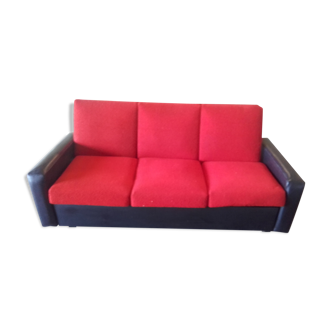 Sofa in skai and moumoute 60