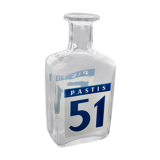 Vintage Pastis 51 retro advertising glass decanter