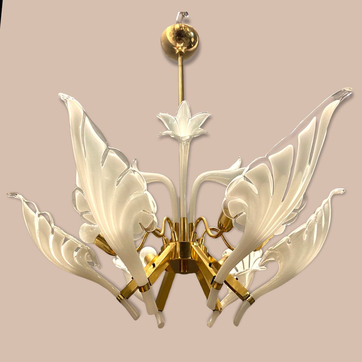 Italian Murano Glass Chandelier