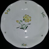 Round dish salins france décor embrun