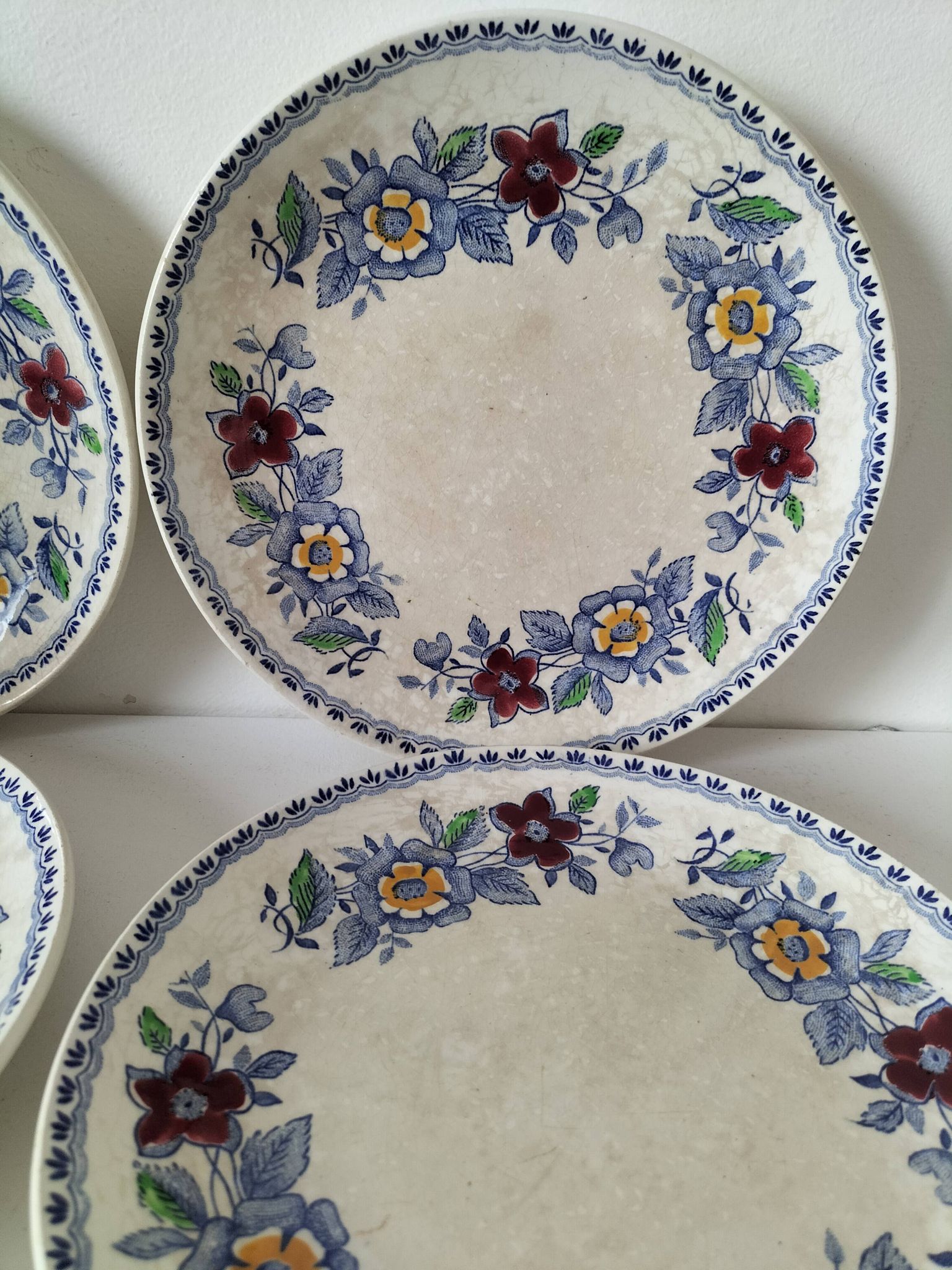 Assiettes Gien France