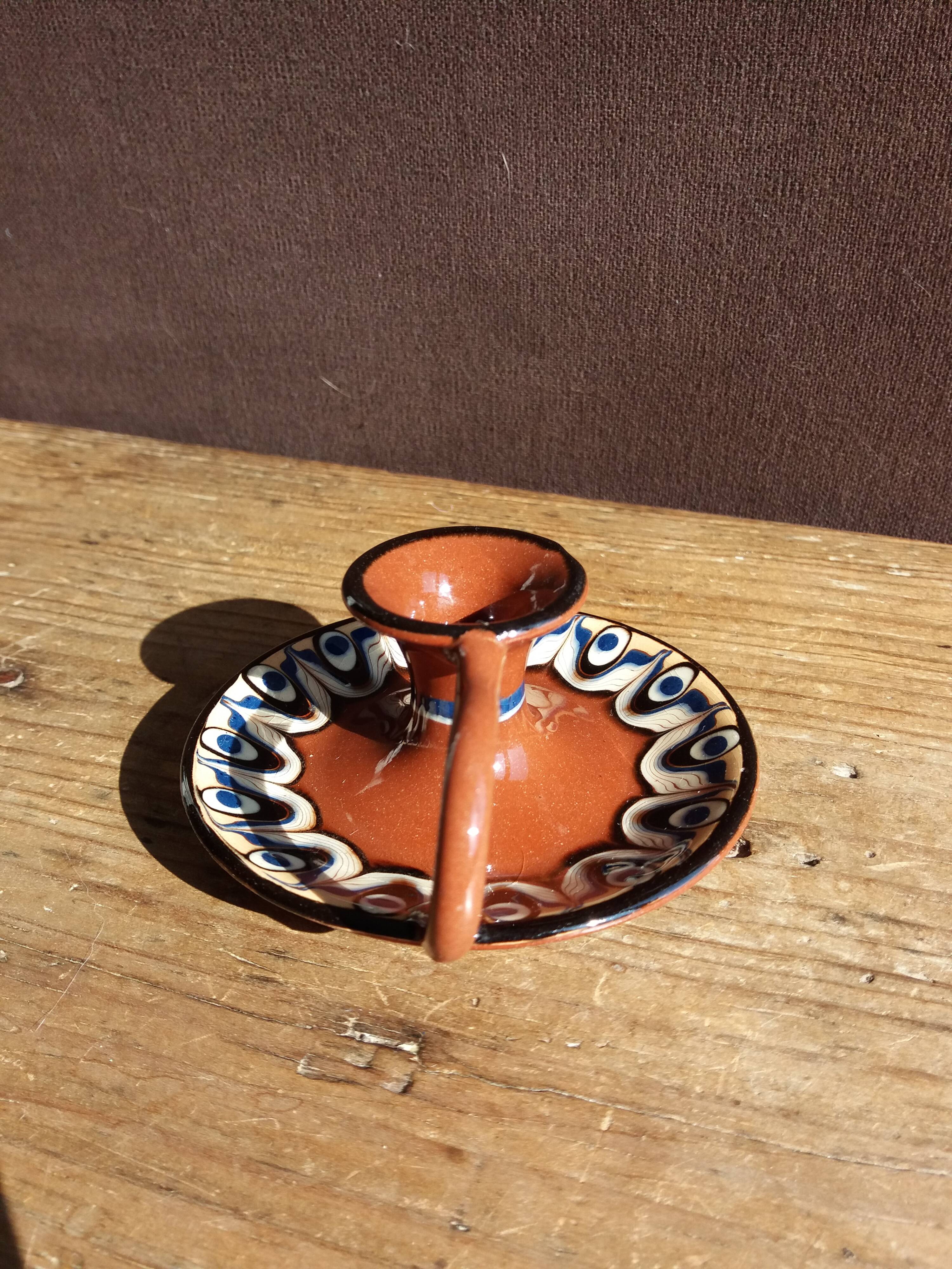 Bulgarian cellar rat candle holder Trojan Troyen