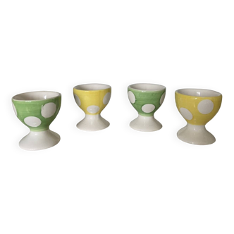 4 ceramic egg cups