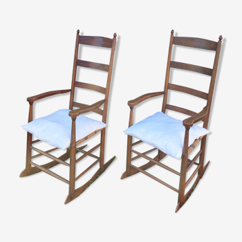 Pair of american rocking chair