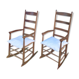 Pair of american rocking chair