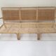 3-seater rattan and canning sofa