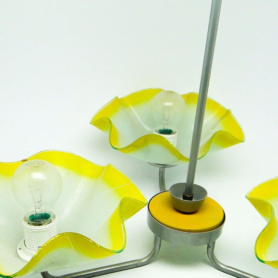 Mid-century chandelier from Polam, Poland, 1960s