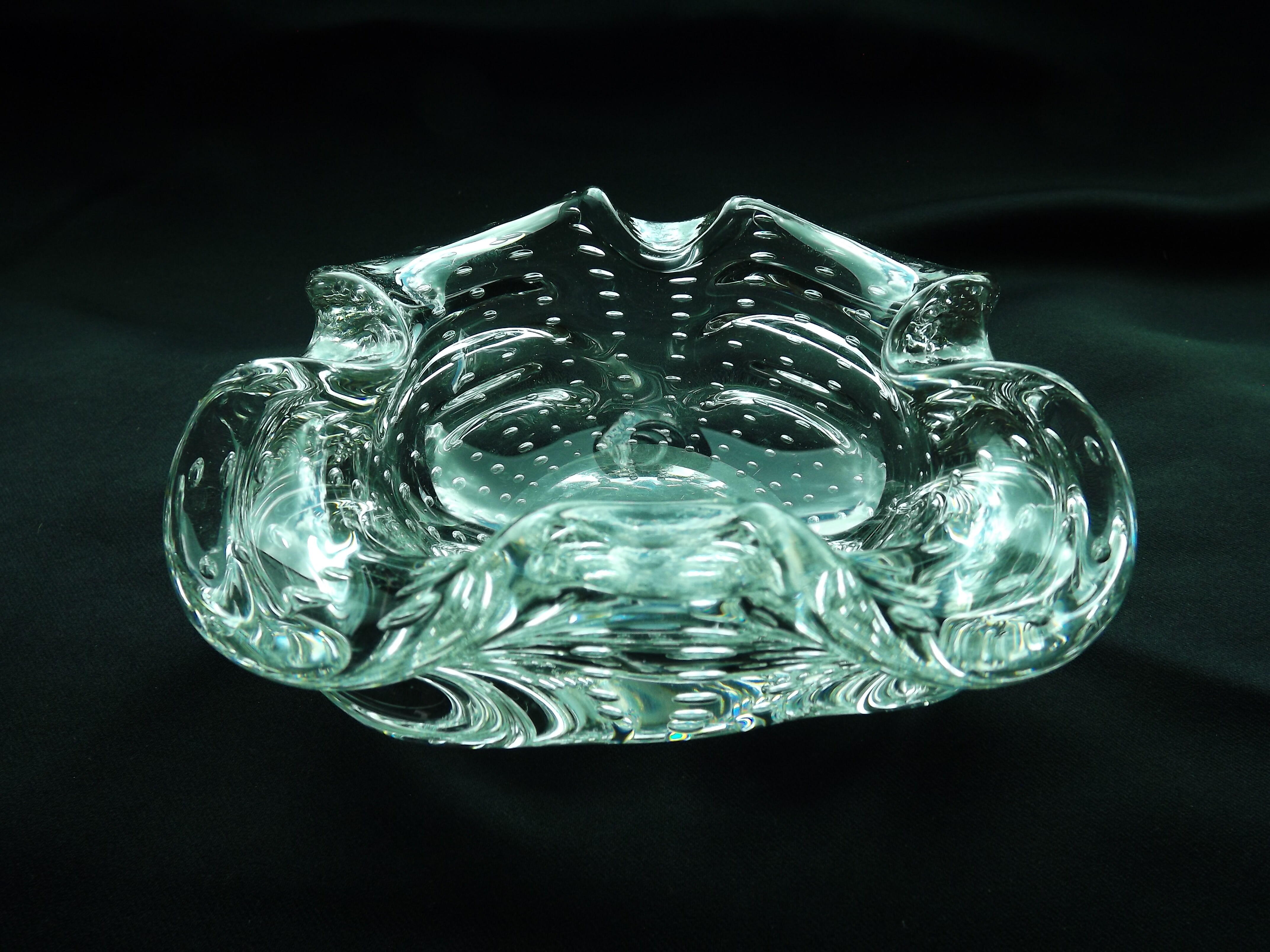 Val St Lambert ashtray