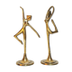 Brass statuettes
