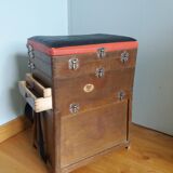 Stool fishing storage chest fisherman's seat