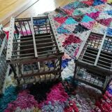 Set of 3 bird cages