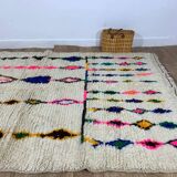 Handmade moroccan berber rug 258 x 160 cm