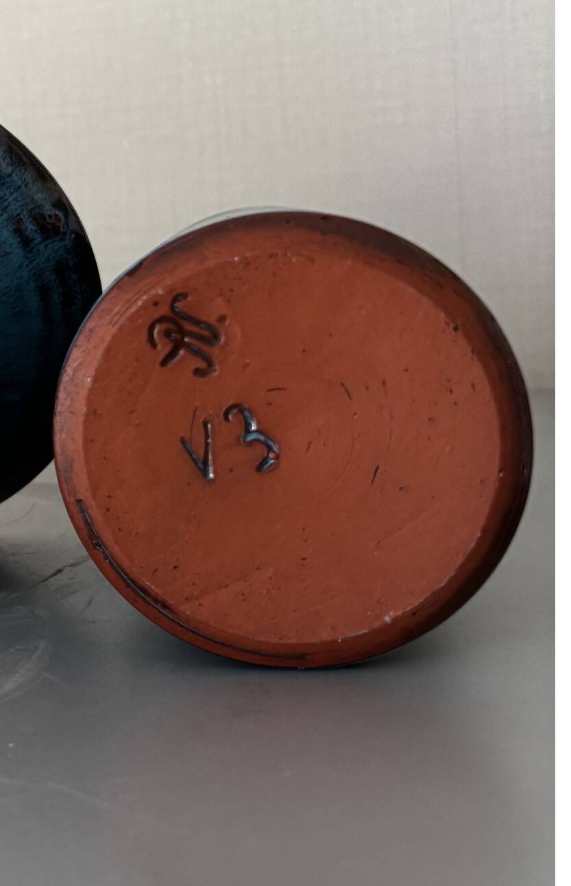 Scandinavian ceramics from the 1950s signed on the base.