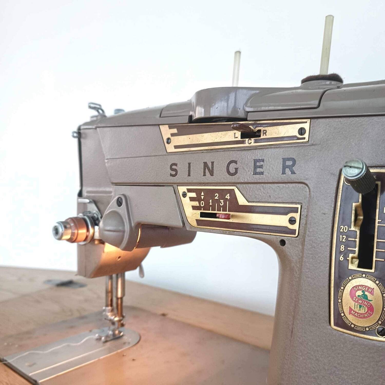 Singer vintage seamstress desk