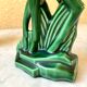 Animal figurine doe fawn bambi ceramic earthenware of St Clément Vintage 60s
