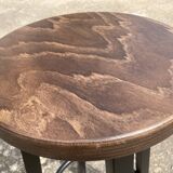 Set of 8 industrial bar stools.