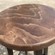 Set of 8 industrial bar stools.