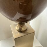 Paire de lampes de table Philippe Barbier années 70