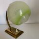 Pair vintage 1950 wall lamps bedside lamps gold - 21 cm